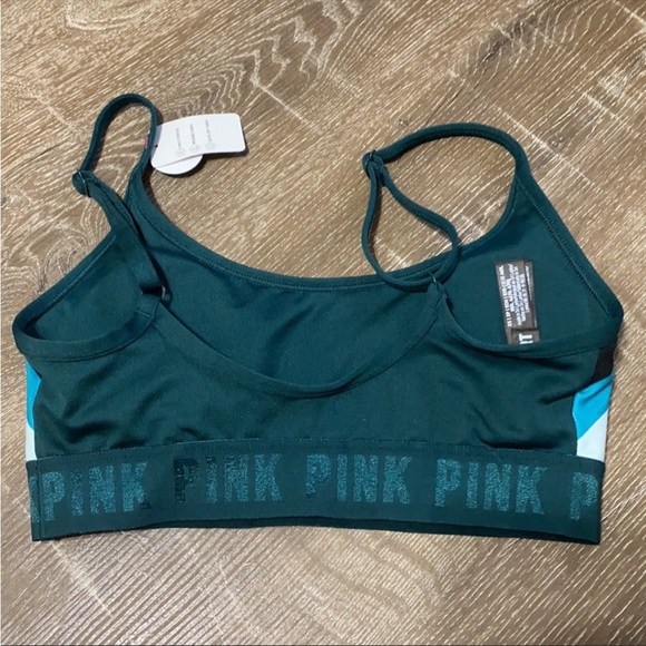 PINK Removable Padding Sports Bra Size XS NWT - Picture 2 of 7